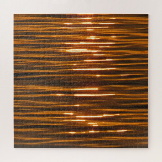 gouden golven legpuzzel (Horizontaal)