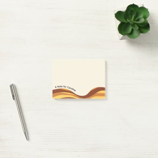 Gouden Golven Post-it® Notes (Kantoor)