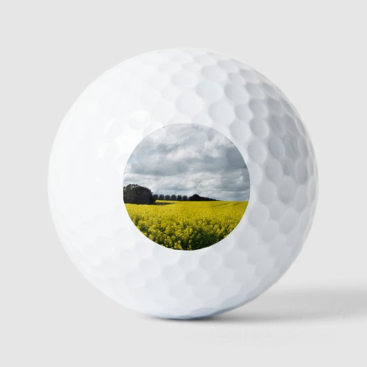 Gouden golven van Streatham Golfballen (Voorkant)