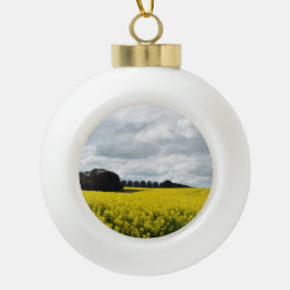 Gouden golven van Streatham Keramische Bal Ornament