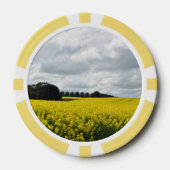 Gouden golven van Streatham Poker Chips (Voorkant)