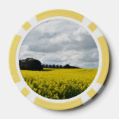 Gouden golven van Streatham Poker Chips (Achterkant)