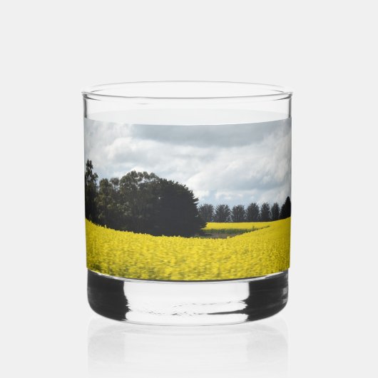 Gouden golven van Streatham Whisky Glas (Voorkant)