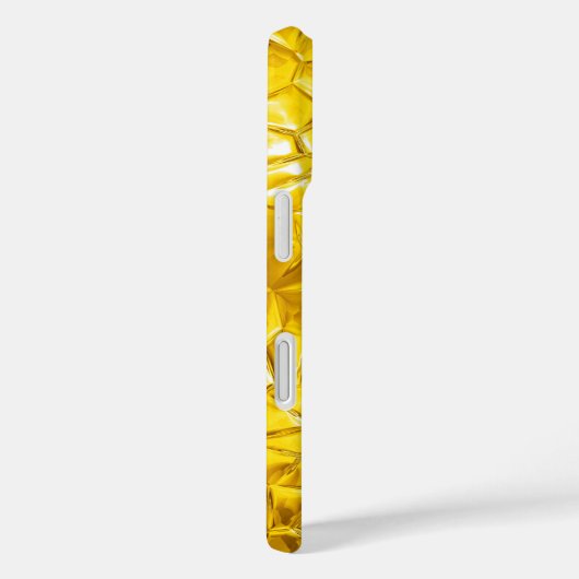 gouden golvende textuur Case-Mate iPhone case (Achterkant / Rechts)