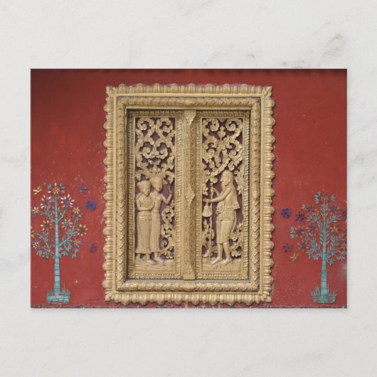 gouden goudbril briefkaart (Voorkant)