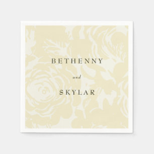 Gouden Gouden Bloemen Servet