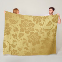 Gouden Gouden Honingraat Bloemen Floral Elegant