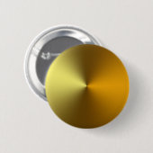 gouden gouden kunst ronde button 5,7 cm (Voorkant /achterkant)