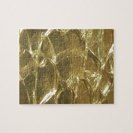 gouden gouden lampen schitterend festief goud legpuzzel (Horizontaal)