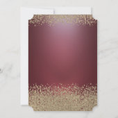 Gouden Graduation Cap, Gouden Diamanten Afstuderen Kaart (Achterkant)