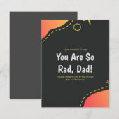 Gouden Grappige Vaderdag Cadeau, Beste Papa Ooit (Voorkant / Achterkant)