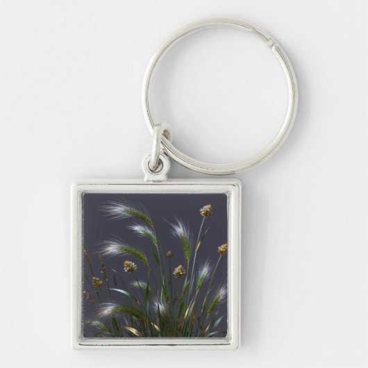 Gouden Grassen Sleutelhanger (Voorkant)