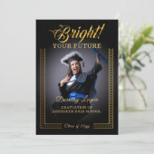 Gouden greep Helder je toekomst. Kaart (Staand voorkant)