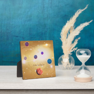 Gouden Grenzeloze Liefde Fotoplaat
