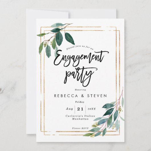 gouden griep - wedstrijd uitnodiging (Voorkant)