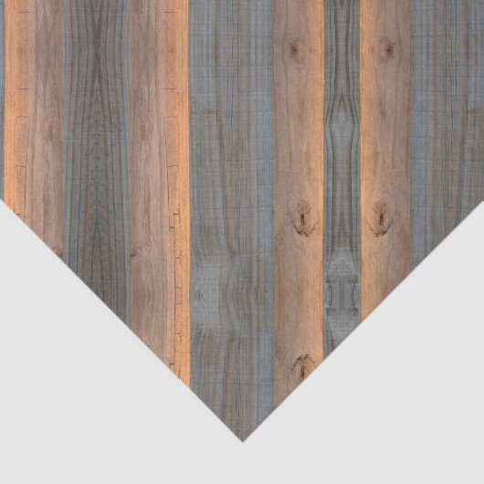 Gouden Grijs diagonaal Woodgrain Rustic Tissuepapier (Detail)