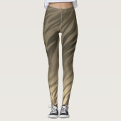 Gouden Grijze Vlammende Leggings (Voorkant)
