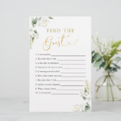 Gouden groen Baby in Bloom Vind de gast (Staand voorkant)