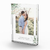 Gouden groen blad romantisch elegant fotoblokken (Rechts)