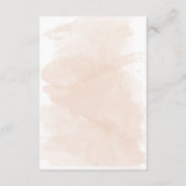 Gouden groen bruiloft Wishing Well Kaart (Achterkant)