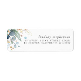 Gouden groen elegante moderne sticker