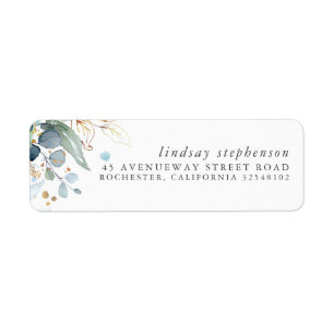 Gouden groen elegante moderne sticker