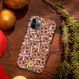 Gouden Groene Airedale Terrier Schattige Hond Kers Case-Mate iPhone Case