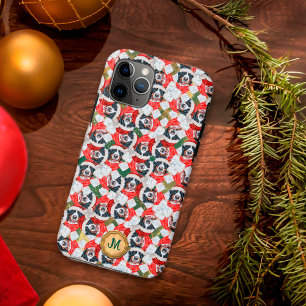 Gouden Groene Bernese Berghond Mooie Hond Kerstmis Case-Mate iPhone Case