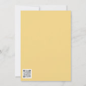 Gouden Groene Bomen Gelooof Bijbelvers Platte Kaar Bedankkaart (Achterkant)