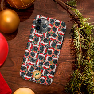 Gouden Groene Brussels Griffon Lieve Hond Kerstmis Case-Mate iPhone Case
