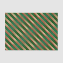 Gouden, groene en rode diagonale strepen