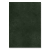 Gouden groene gastennaam trouwkaart kaart (Achterkant)