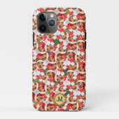Gouden Groene Gele Labrador Lab Lieve Hond Kerstmi Case-Mate iPhone Case (Achterkant)