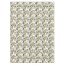 Gouden groene tropische bladeren salie