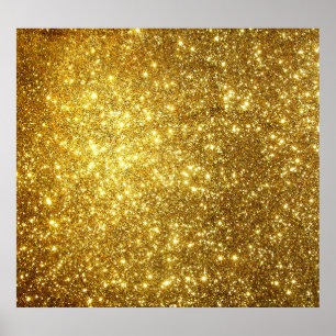 Gouden grunge, rasterillustratie met hoge resoluti poster