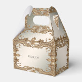 Gouden gunstbox bedankdoosjes (Achterkant)