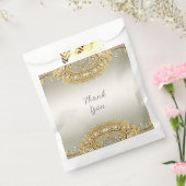 Gouden gunstzak bedankzakje (Gezegeld)