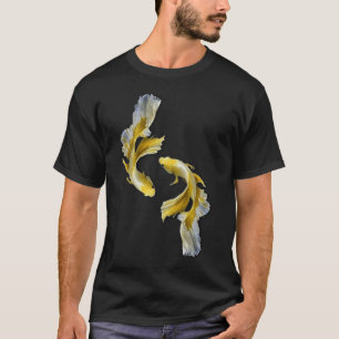 gouden Guppy vis Fancy Guppy's Thais vechtvis T-shirt