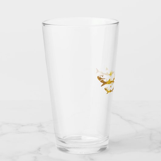 Gouden haaien glas (Rechts)