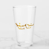 Gouden haaien glas (Voorkant)