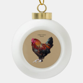 Gouden Haan Haan ornament