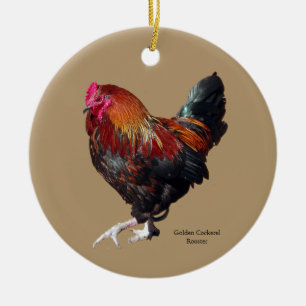Gouden Haan Haan uitsnede ornament
