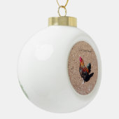 Gouden Haan ornament (Links)