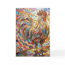 Gouden Haan van Licht Kraaiende mozaïek 
