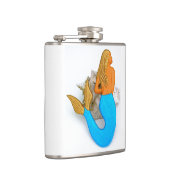 gouden haarzeester heupfles (Rechts)