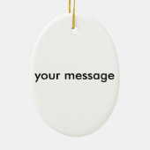 gouden haarzeester keramisch ornament (Achterkant)