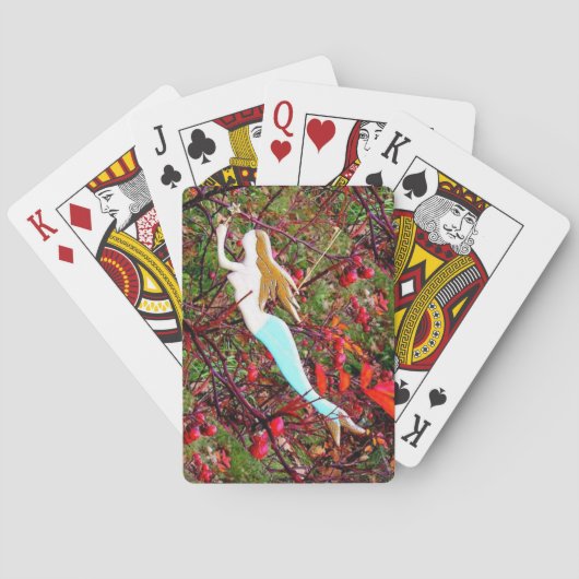 gouden haarzeester pokerkaarten (Achterkant)