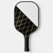 Gouden Half-Grid Aangepast Ontwerp Pickleball Padd Paddle (Voorkant)