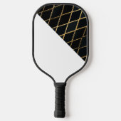 Gouden Half-Grid Aangepast Ontwerp Pickleball Padd Paddle (Achterkant)