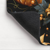 GOUDEN HALLOWEEN POMPOENEN DONKERGROENE BLADEREN MUISMAT (Hoek)